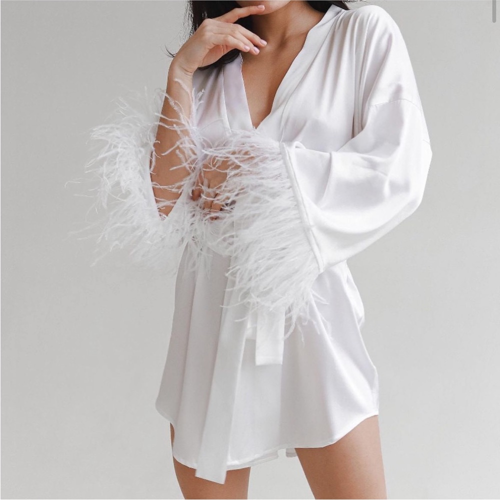 Pure Silk Bridal Robe